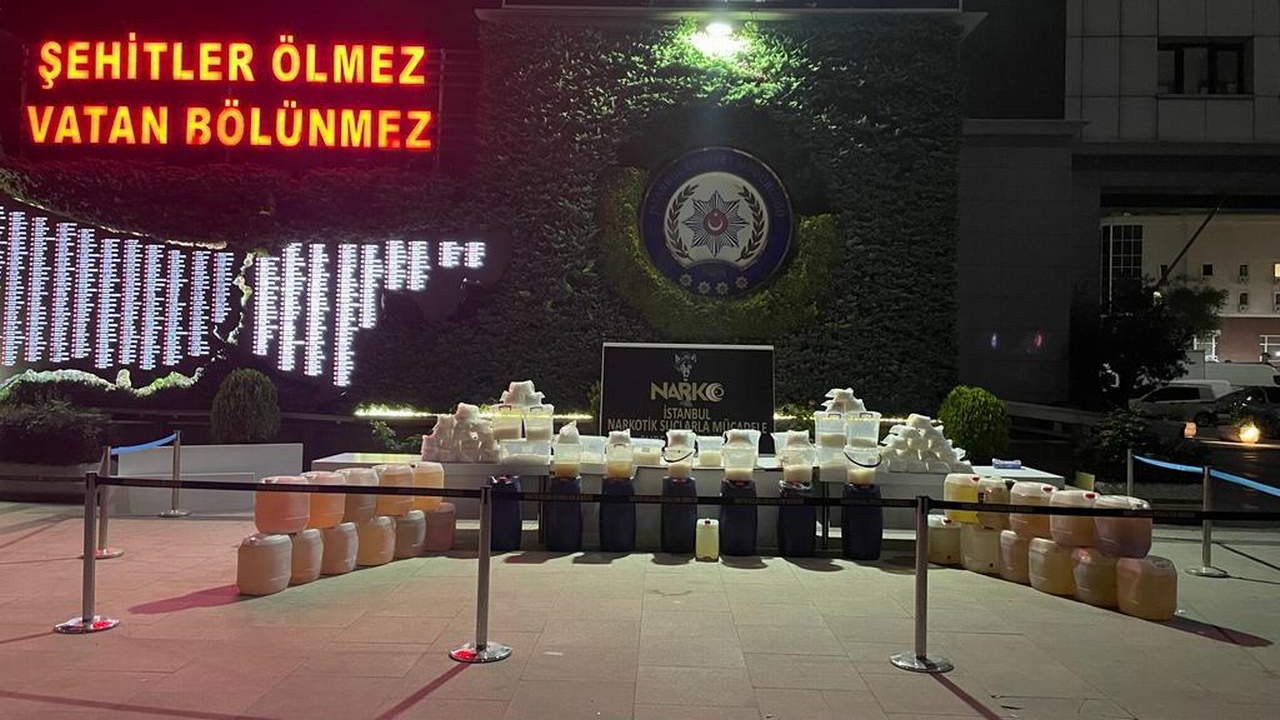 İstanbul’da İranlı uyuşturucu baronuna operasyon: 1,1 ton uyuşturucu ele geçirildi