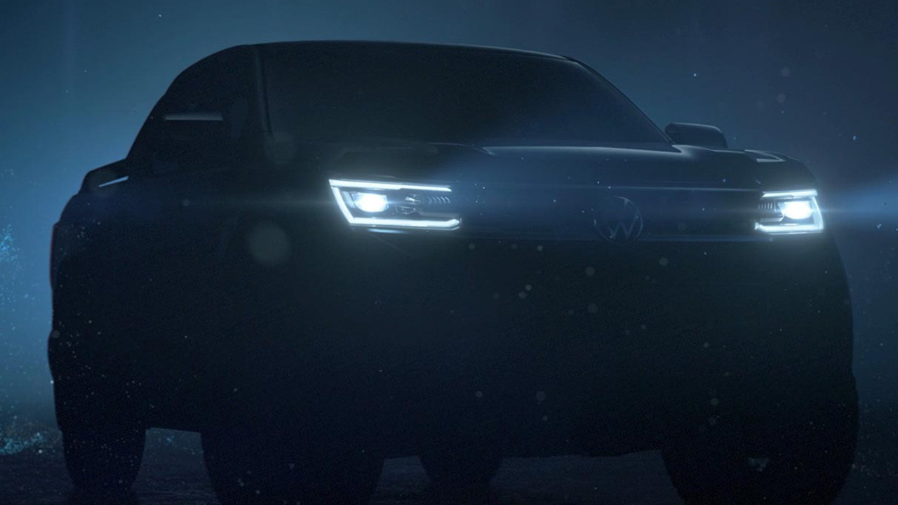 Merakla beklenen 2022 Amarok'tan yeni görüntü! Volkswagen ''ipucu'' paylaştı