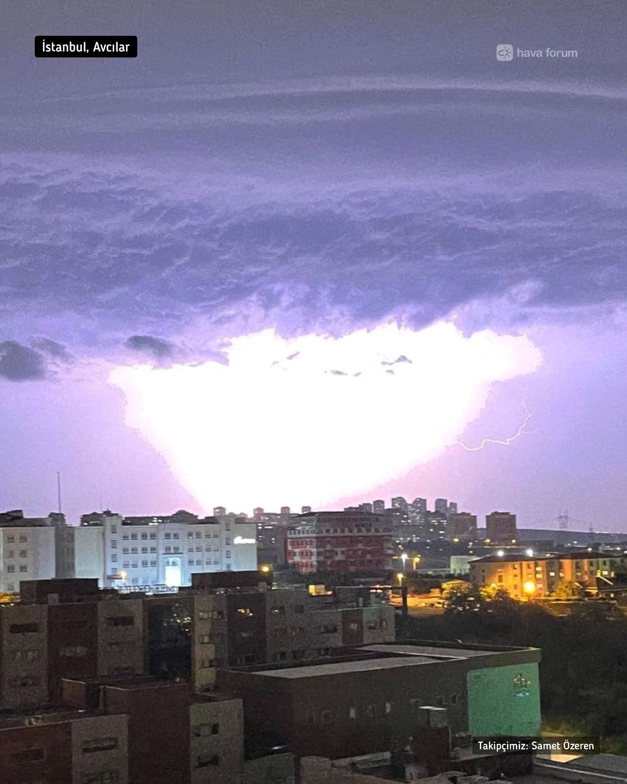 İstanbul'da gökyüzünde korkunç görüntü! - Resim: 3
