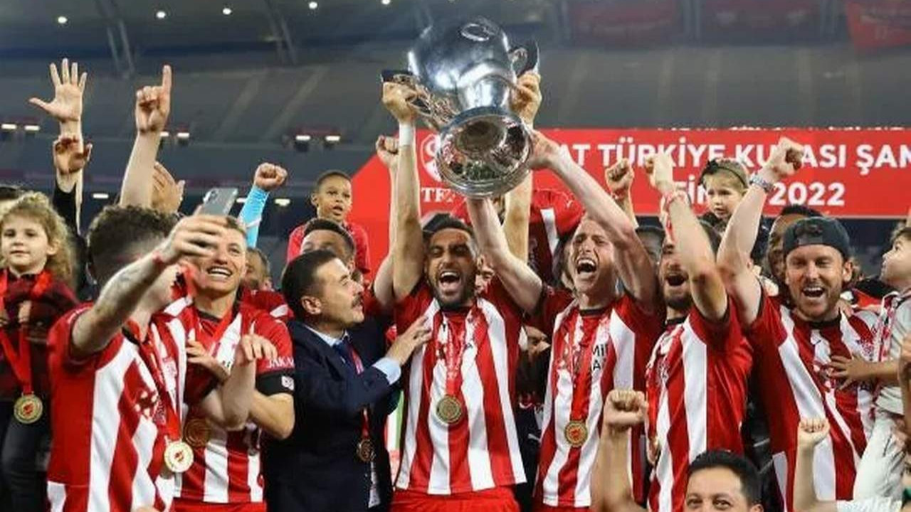 Ziraat Türkiye Kupası'nda şampiyon Sivasspor oldu