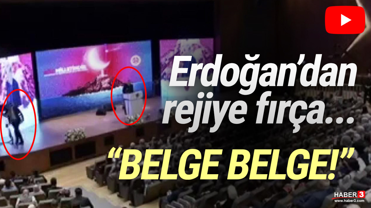 Erdoğan kürsüde sinirlerine hakim olamadı