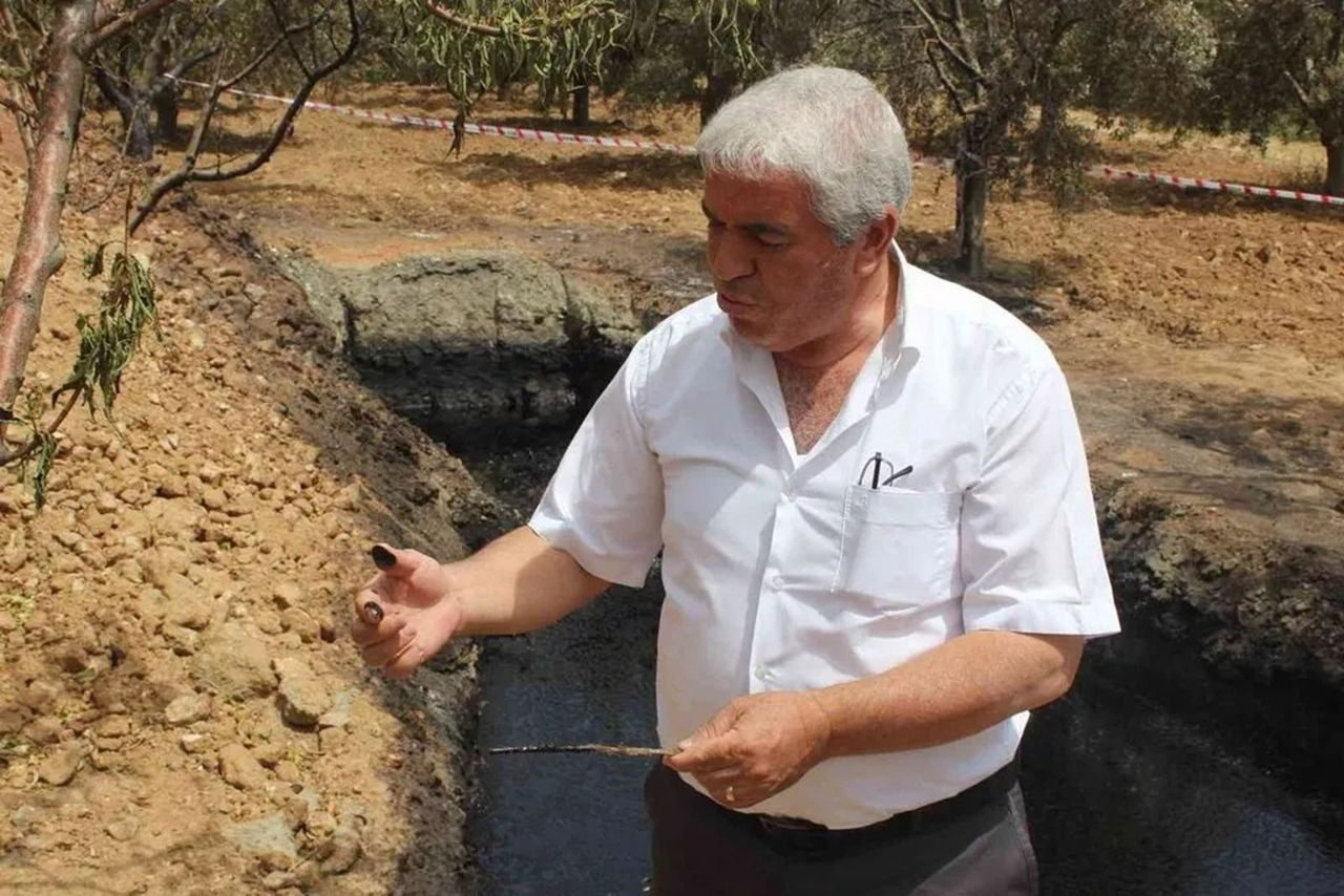 Bahçesinde kazı yapan vatandaş buldu! Petrol mü diye yaktı, alev alev yandı - Resim: 3