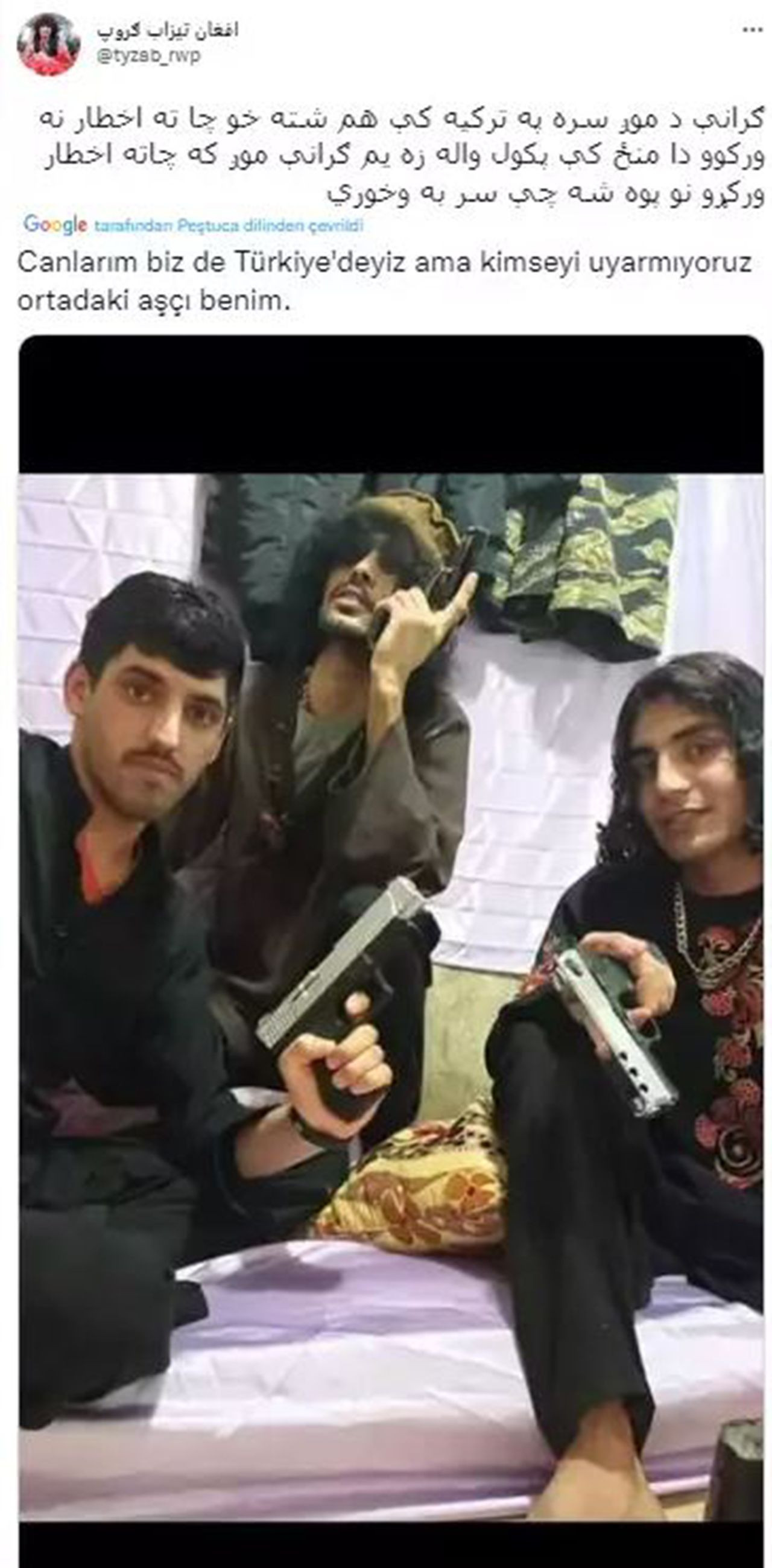 Türkiye'deki eli silahlı Afganlar silahlı fotoğraflarla meydan okudu - Resim: 2