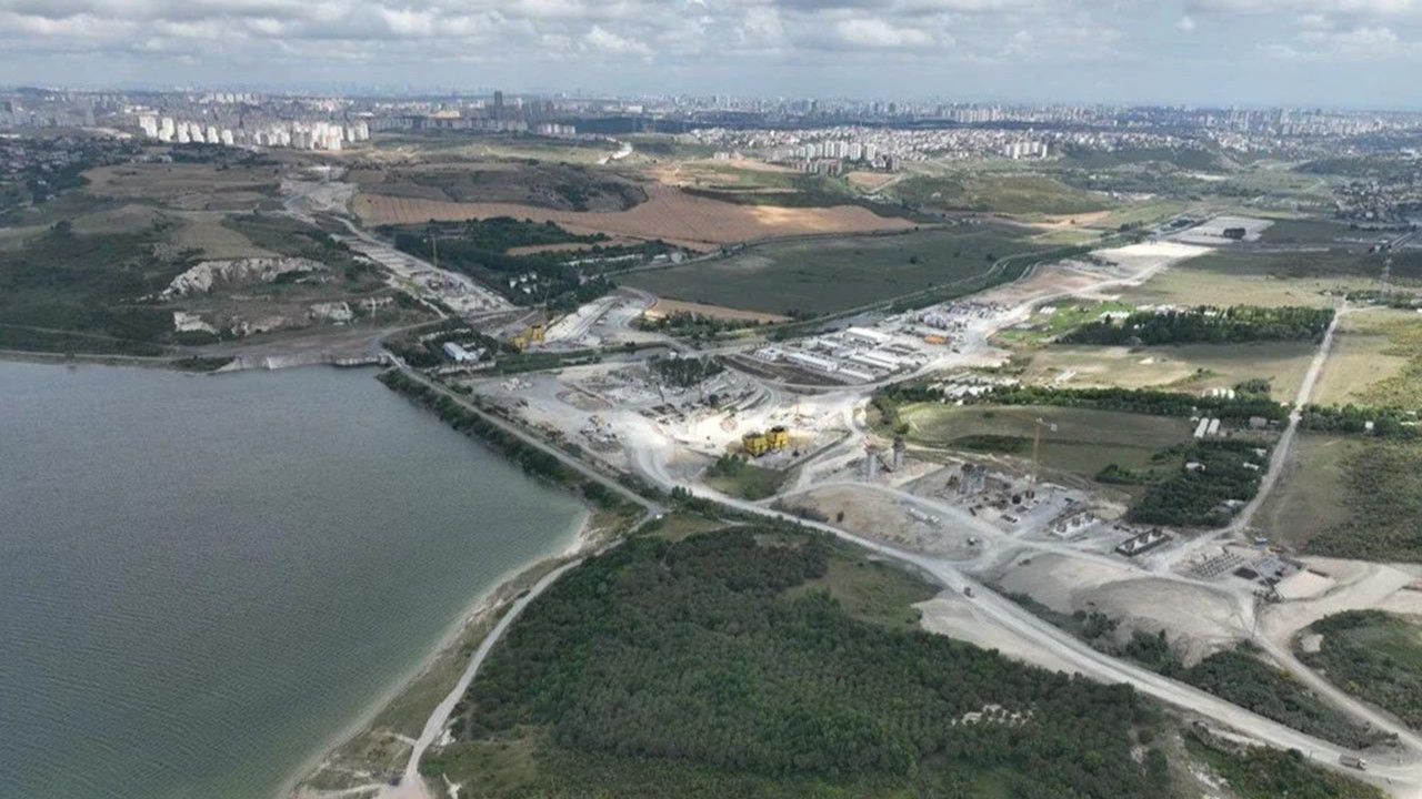 İptal edildiği öne sürülmüştü: ''Kanal İstanbul'' çalışması böyle görüntülendi