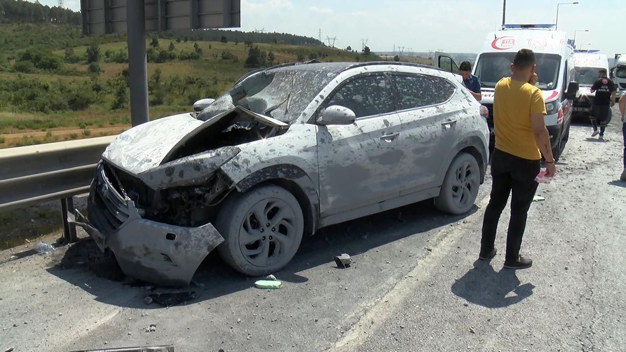 TEM Otoyolu savaş alanına döndü! - Resim: 3