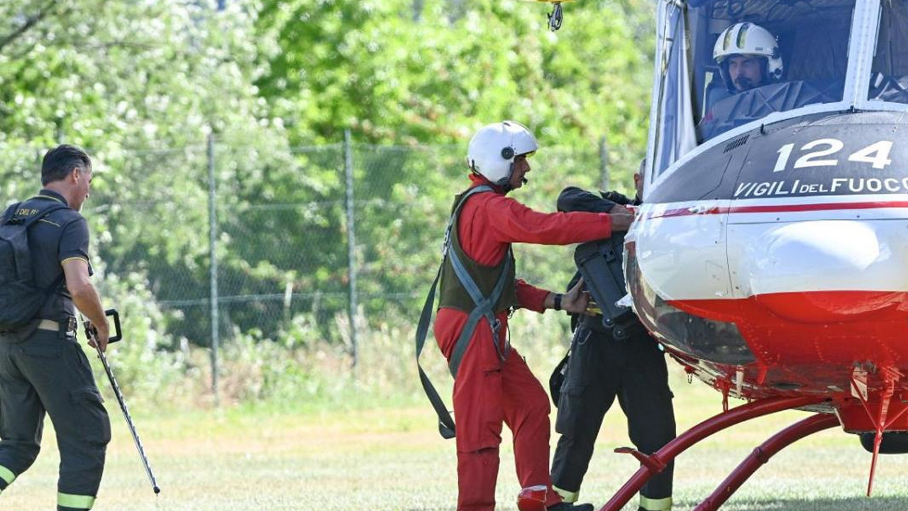 İtalya'da helikopter kazasından acı haber: Kurtulan olmadı...