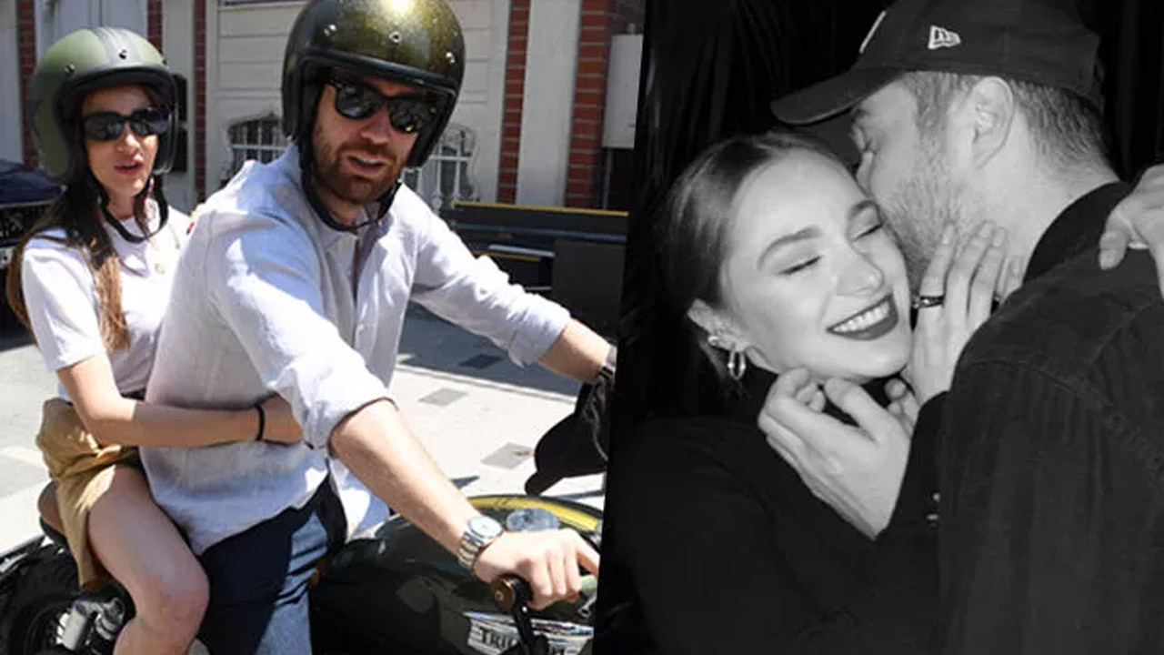 Miray Daner ve sevgilisi Oğulcan Engin'den motosiklet gezisi