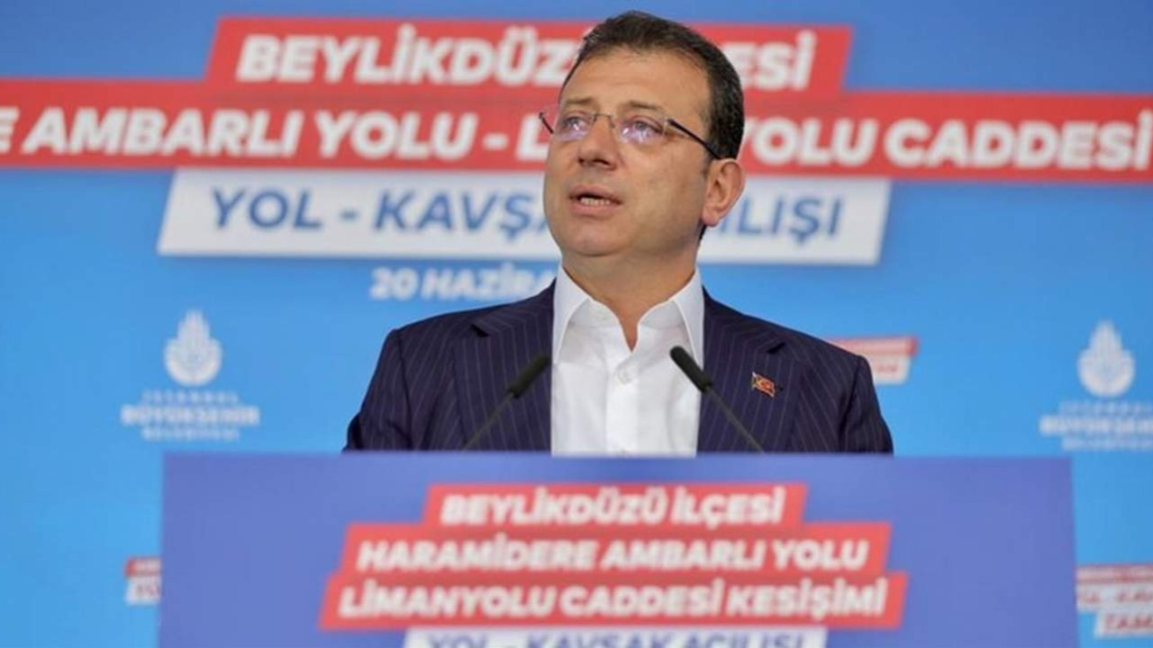 İmamoğlu: ''Allah'a havalemizin de maksimum bir senesi kaldı''