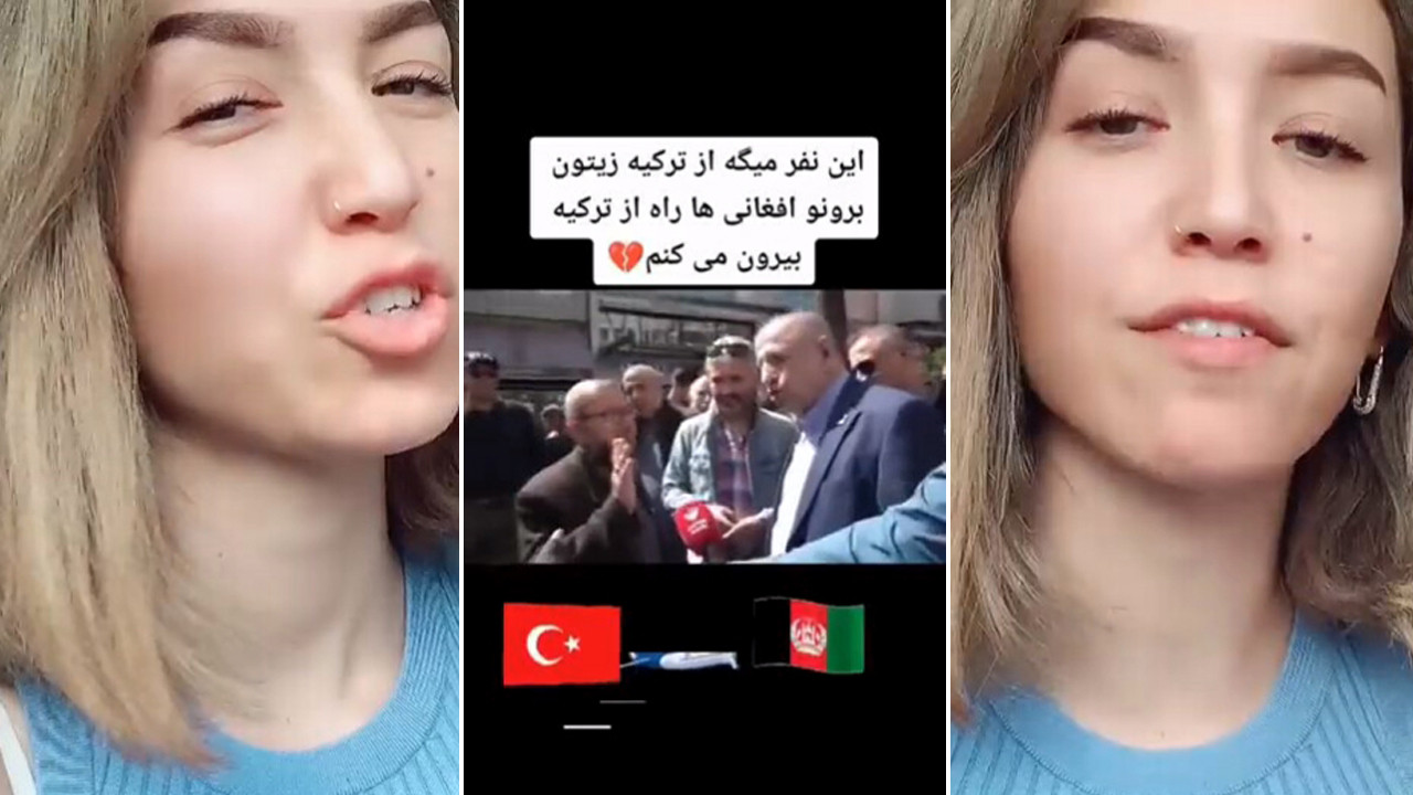 Afgan genç kız Özdağ'ın videosuyla, Türklere hakaret ve beddua yağdırdı