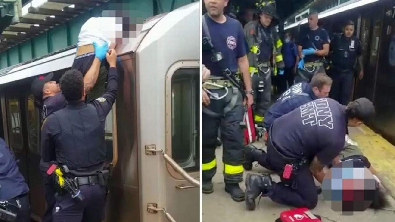 Metroda dehşet! 15 yaşındaki çocuk ölümden döndü