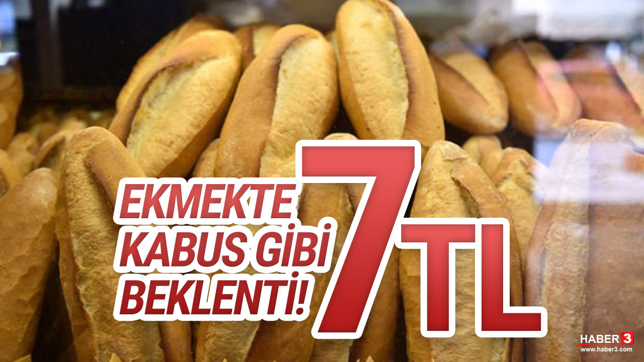 Ekmek fiyatları için kabus senaryosu: ''7 TL'ye çıkabilir!''