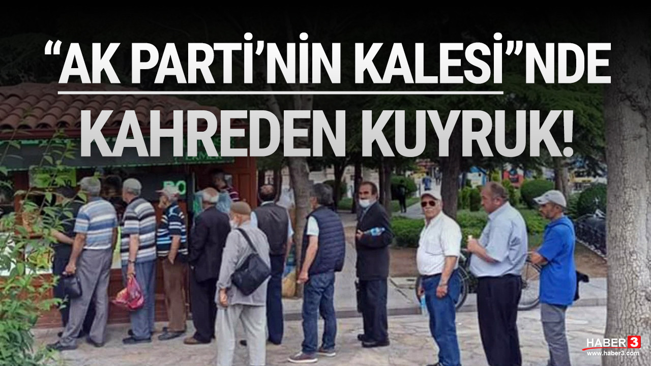 ''AK Parti'nin kalesi''nde kahreden görüntü