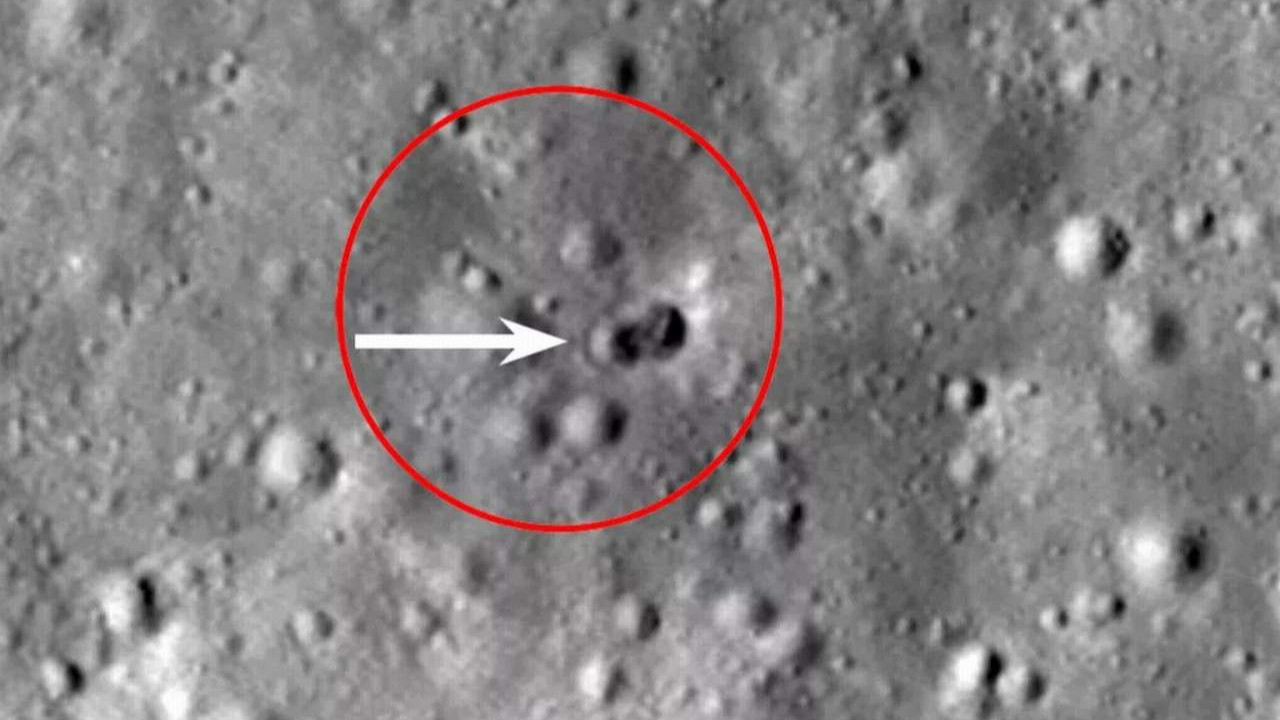 NASA paylaştı! Ay'a ''şüpheli'' bir cisim çarptı!