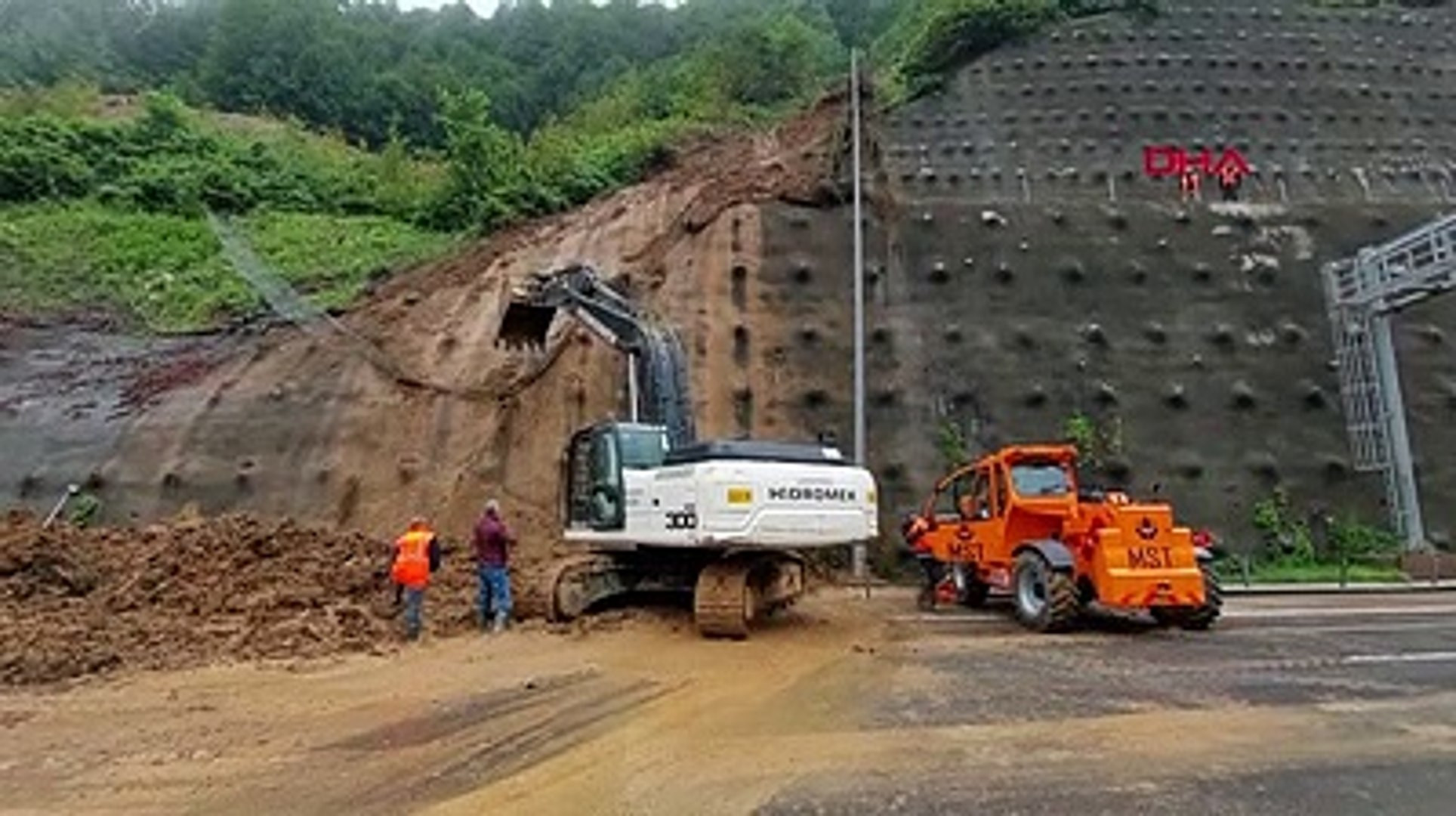 Bolu Dağı Tüneli'nde heyelan! Ulaşıma kapatıldı