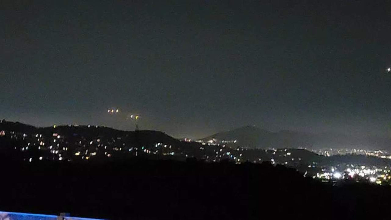 UFO paniği! Görüntüler ve paylaşımlar peş peşe geldi...