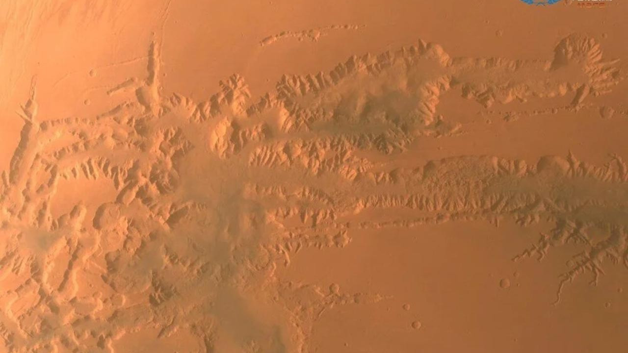 Mars'taki su kaynakları böyle görüntülendi