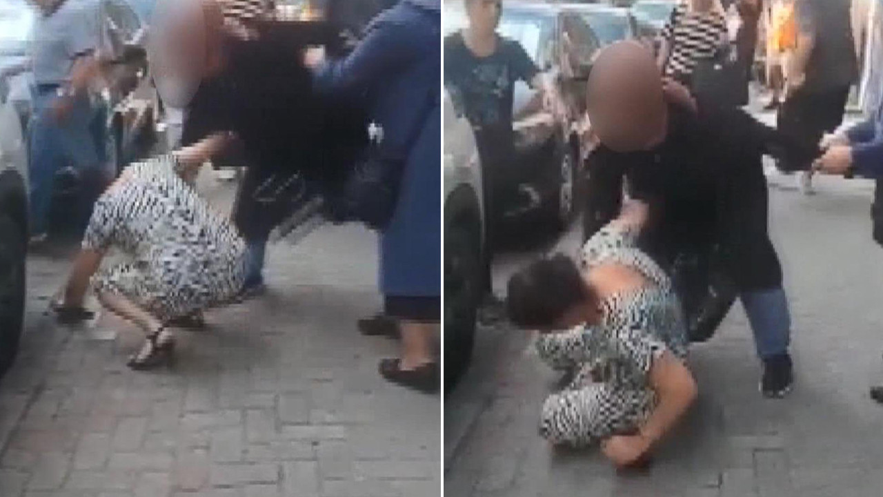 İstanbul'da aldatılan kadından eşinin sevgilisine meydan dayağı