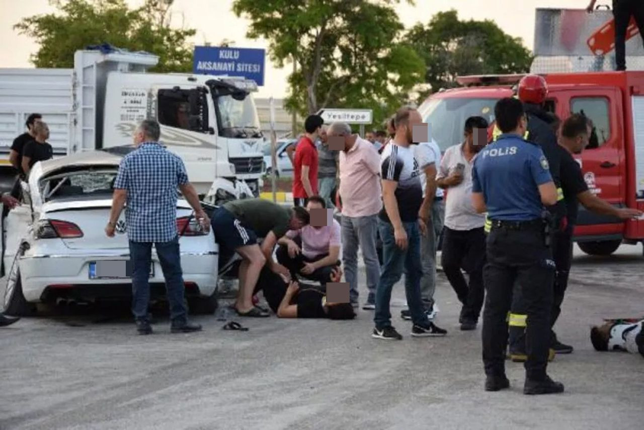 Ortalık savaş alanına döndü, yaralılar yola saçıldı - Resim: 2