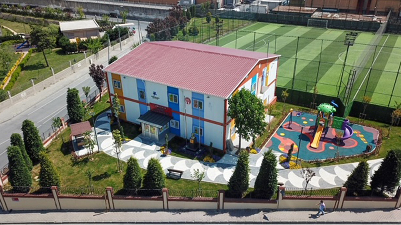 Küçükçekmece'de 9. Gündüz Çocuk Bakımevi inşaasına başlandı