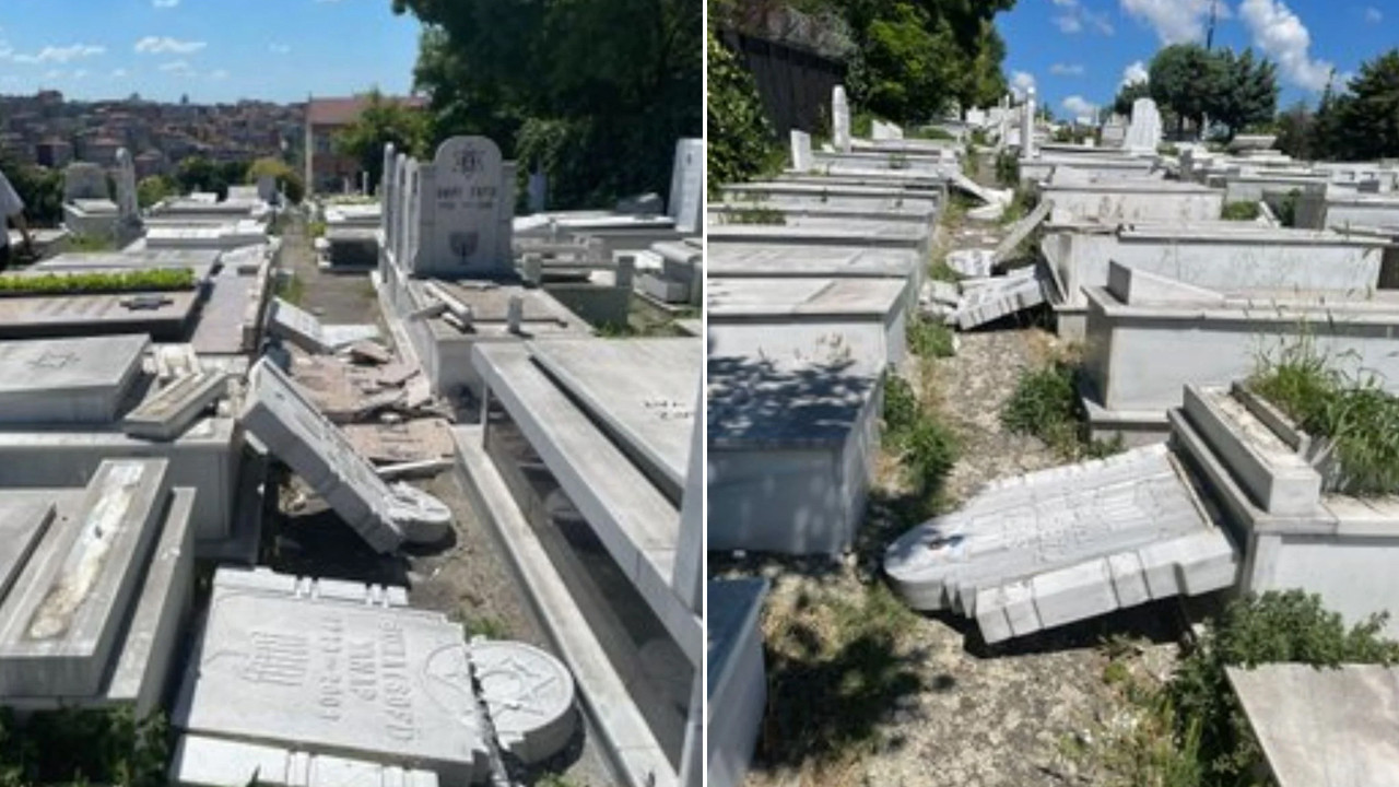 İstanbul'da Yahudi mezarlığına saldırı