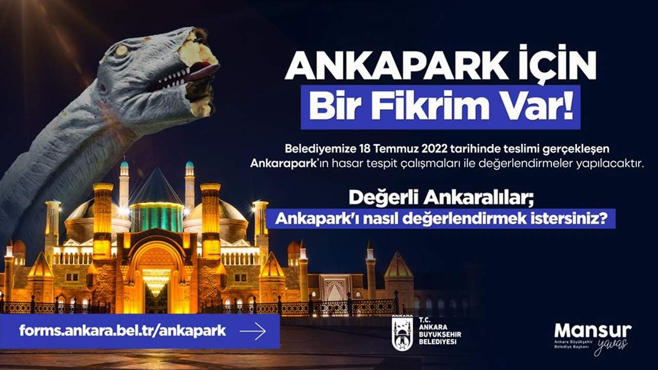 Mansur Yavaş bir sözünü daha tuttu: ''ANKAPARK'ın geleceği Ankaralılara aittir''