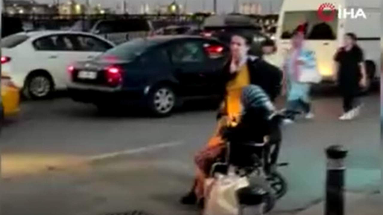 İstanbul'da taksici vicdansızlığı kamerada