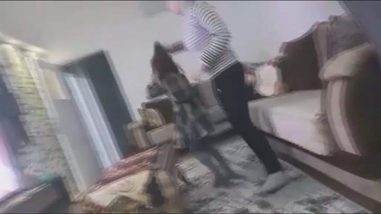 Suriyeli anne dehşeti! Küçük çocuğa korkunç şiddet kamerada!