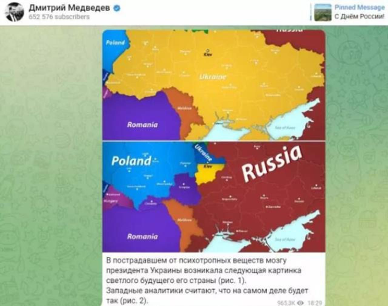 Ukrayna'nın 4 ülke arasında bölüşüldüğünü gösteren harita şoke etti - Resim: 4
