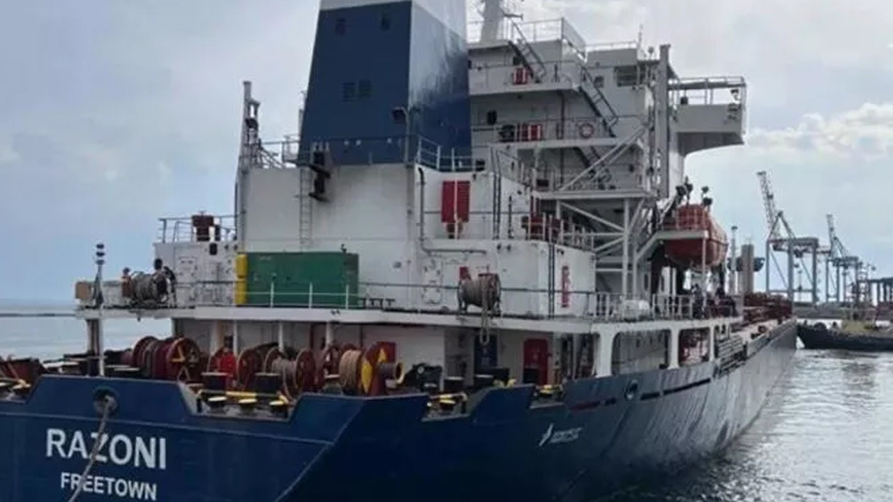 MSB duyurdu: 27 bin ton mısır taşıyan gemi yola çıktı