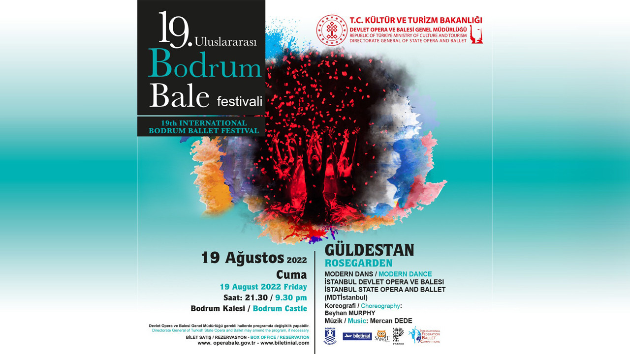 19. Uluslararası Bodrum Bale Festivali Başlıyor