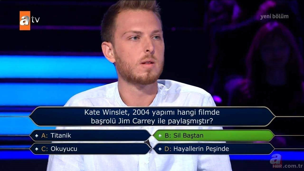 Kim Milyoner Olmak İster'de ''yanlış anladığı'' soru sayesinde kazandı