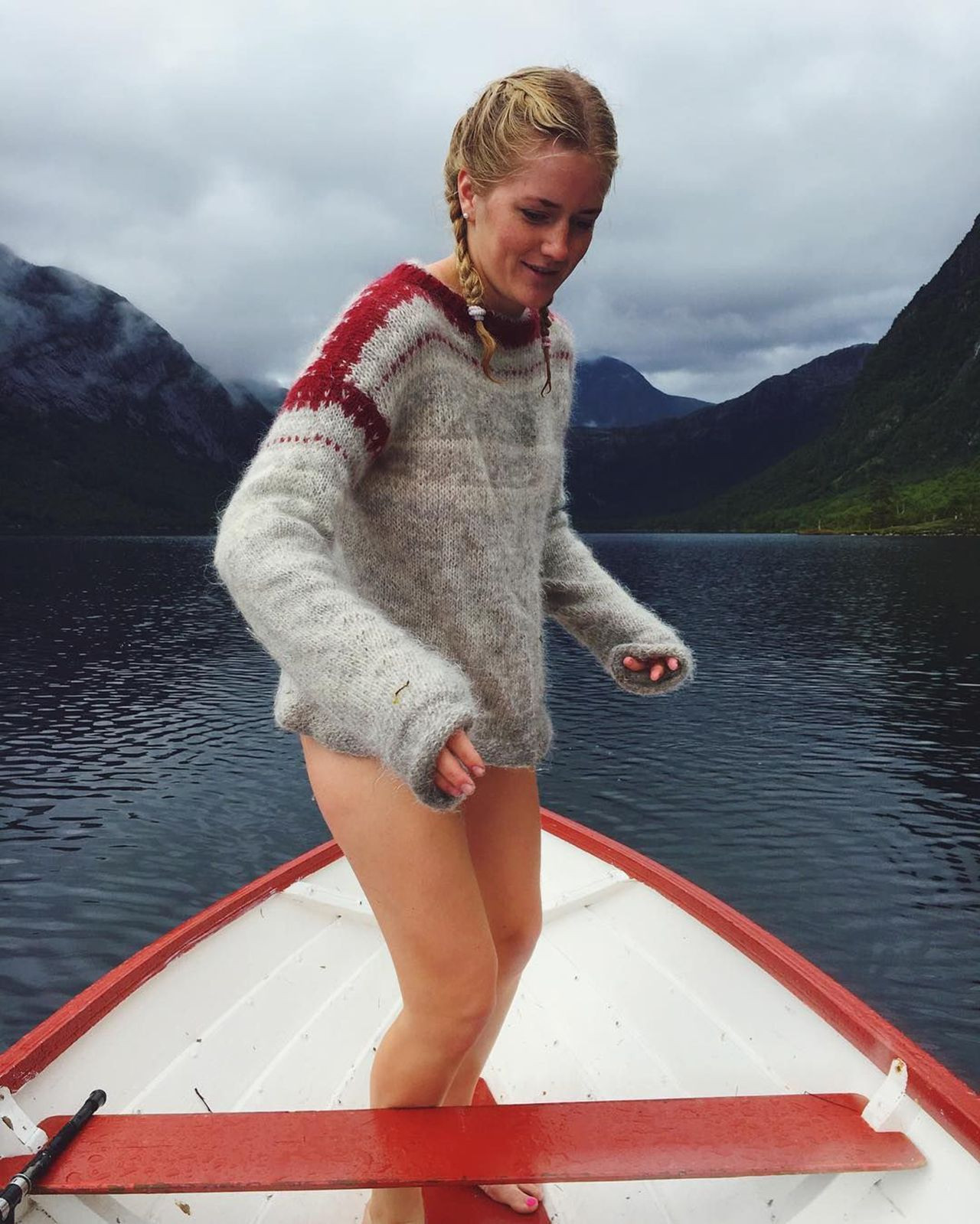 Norveç'in güzel bakanı, bikinisini giyip denize açıldı, ülke karıştı - Resim: 4