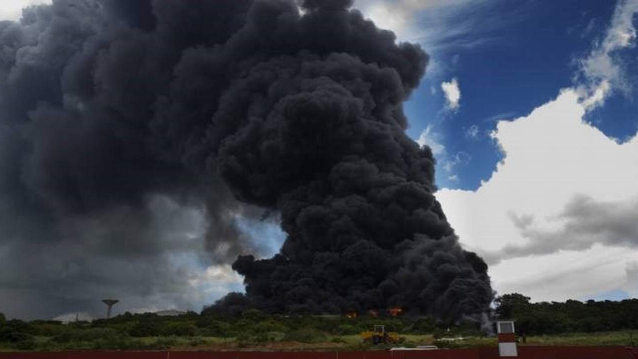 Küba'da tanker üssünde patlama: Ölü ve 100'ün üzerinde yaralı var