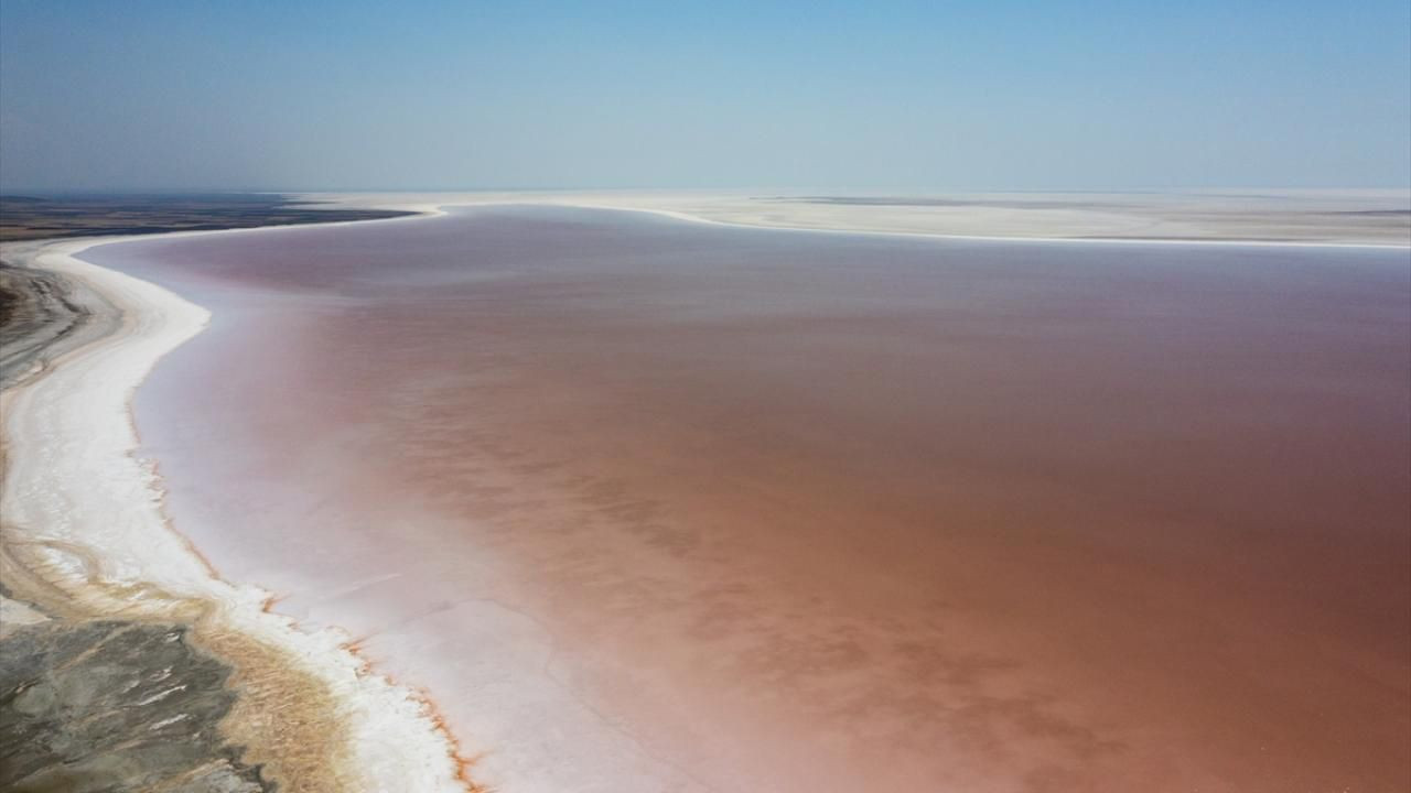 Tuz Gölü pembe renge büründü - Resim: 4