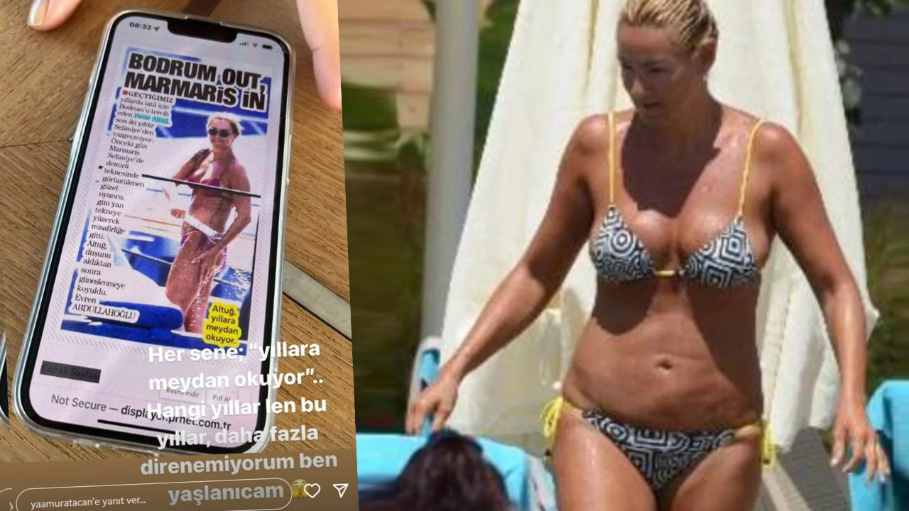 Bu sefer Yağmur Atacan paylaştı! Pınar Altuğ'un bikinili pozuna yorumu olay oldu