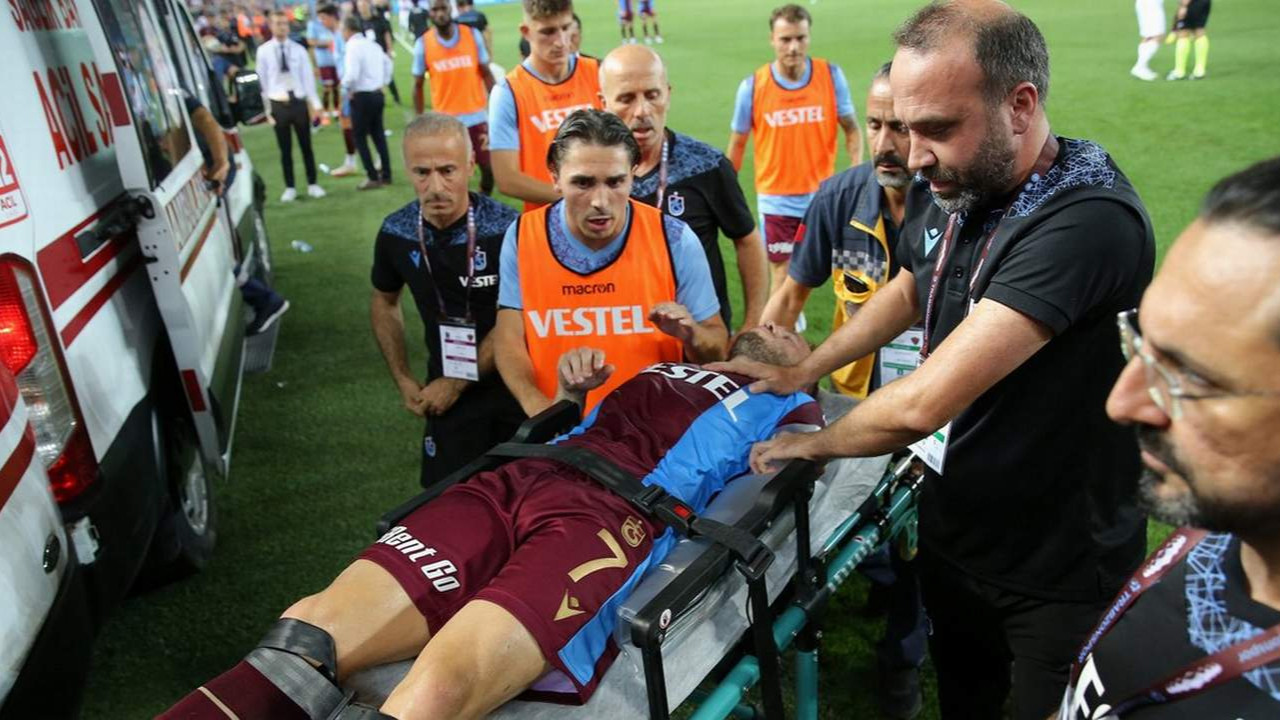 Trabzonspor'a Edin Visca'dan kötü haber