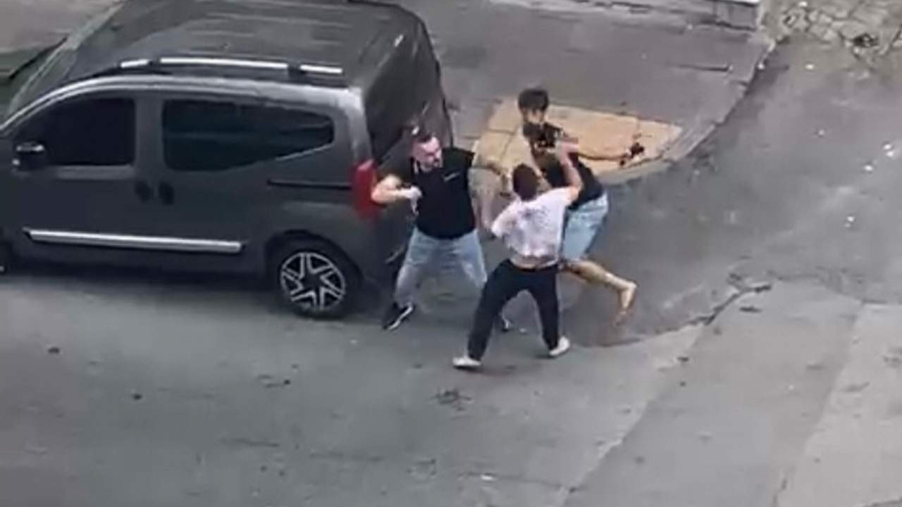 İstanbul'da silahlı dehşet kamerada