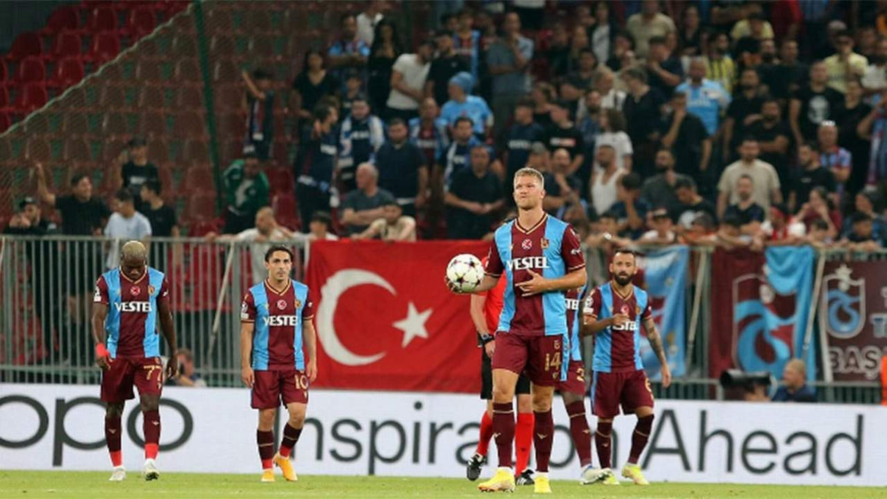 Trabzonspor Şampiyonlar Ligi'ni zora soktu
