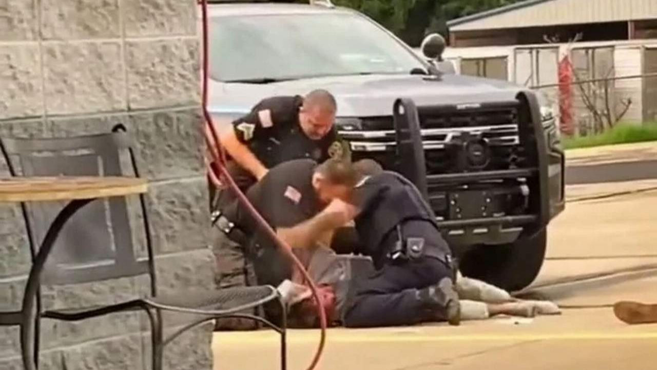 ABD'de yine polis dehşeti! Görüntüler kan dondurdu