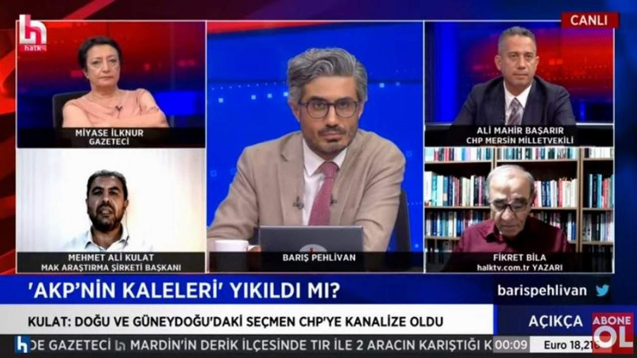 AK Parti'nin eski anketçisi AK Parti ile Cumhurbaşkanı Erdoğan'a kötü haberi canlı yayında verdi