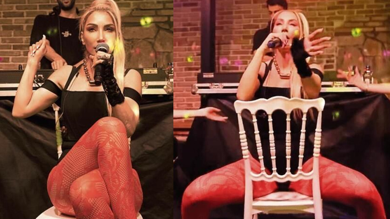 Kim der ki 49 yaşında... Hande Yener kırmızı bikinisiyle ortalığı yıktı geçti