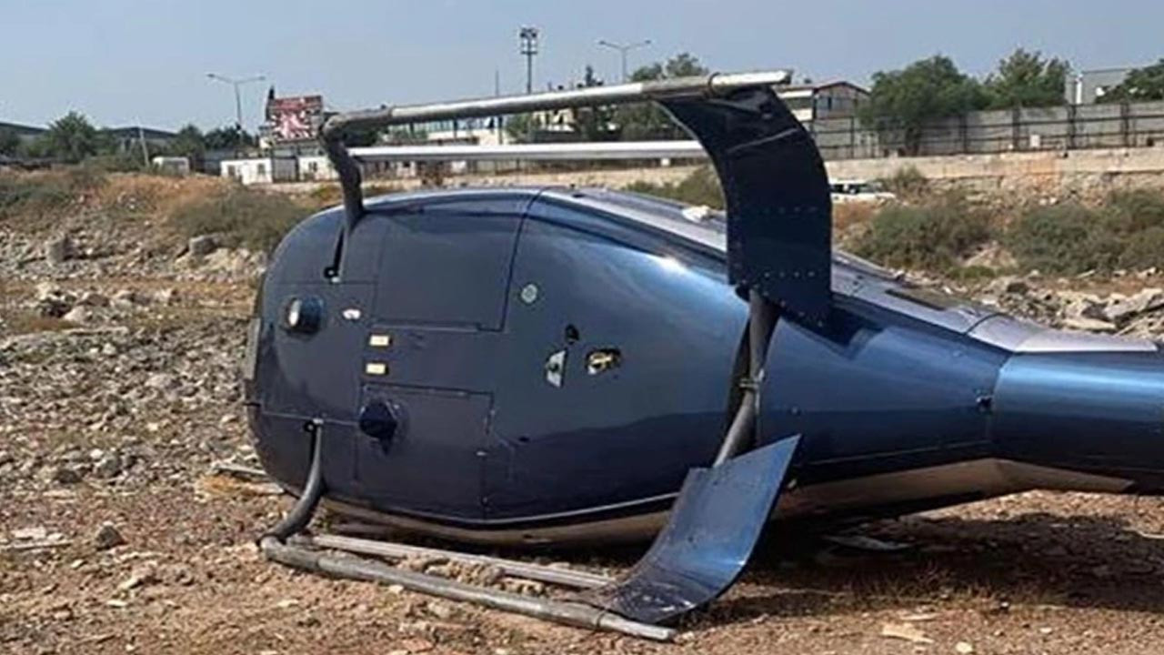 İzmir’de helikopter kazası