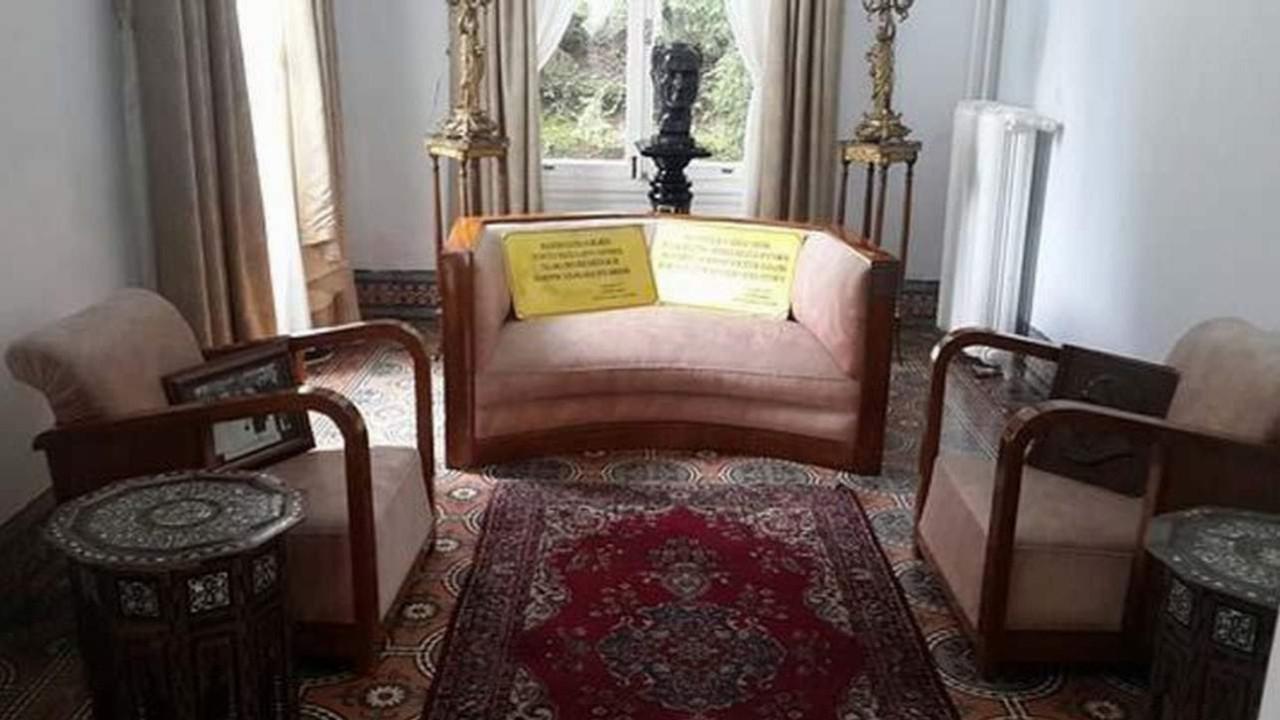 Atatürk'ün sözünü Atatürk'ün odasından kaldırdılar