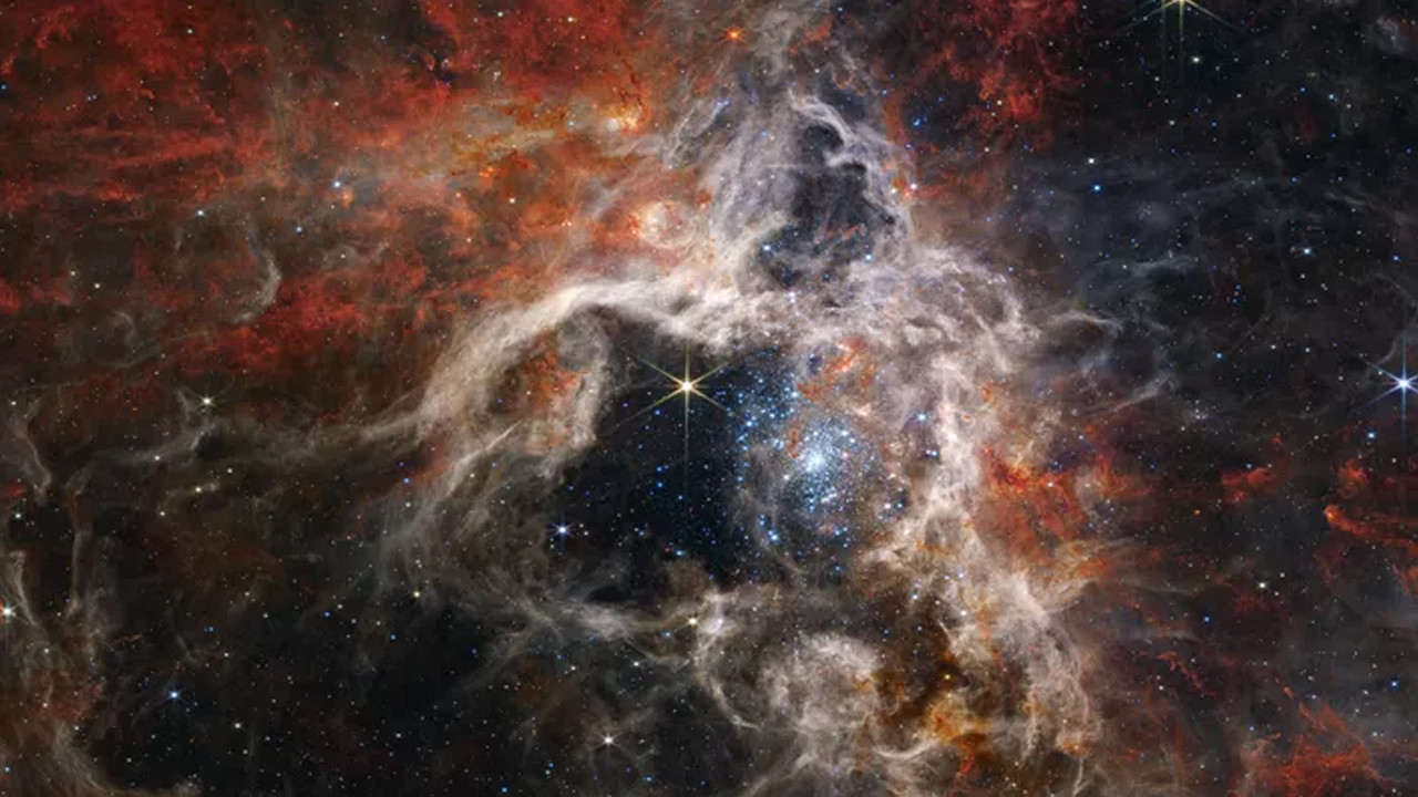 James Webb Uzay Teleskobu Tarantula Nebulası'nı görüntüledi