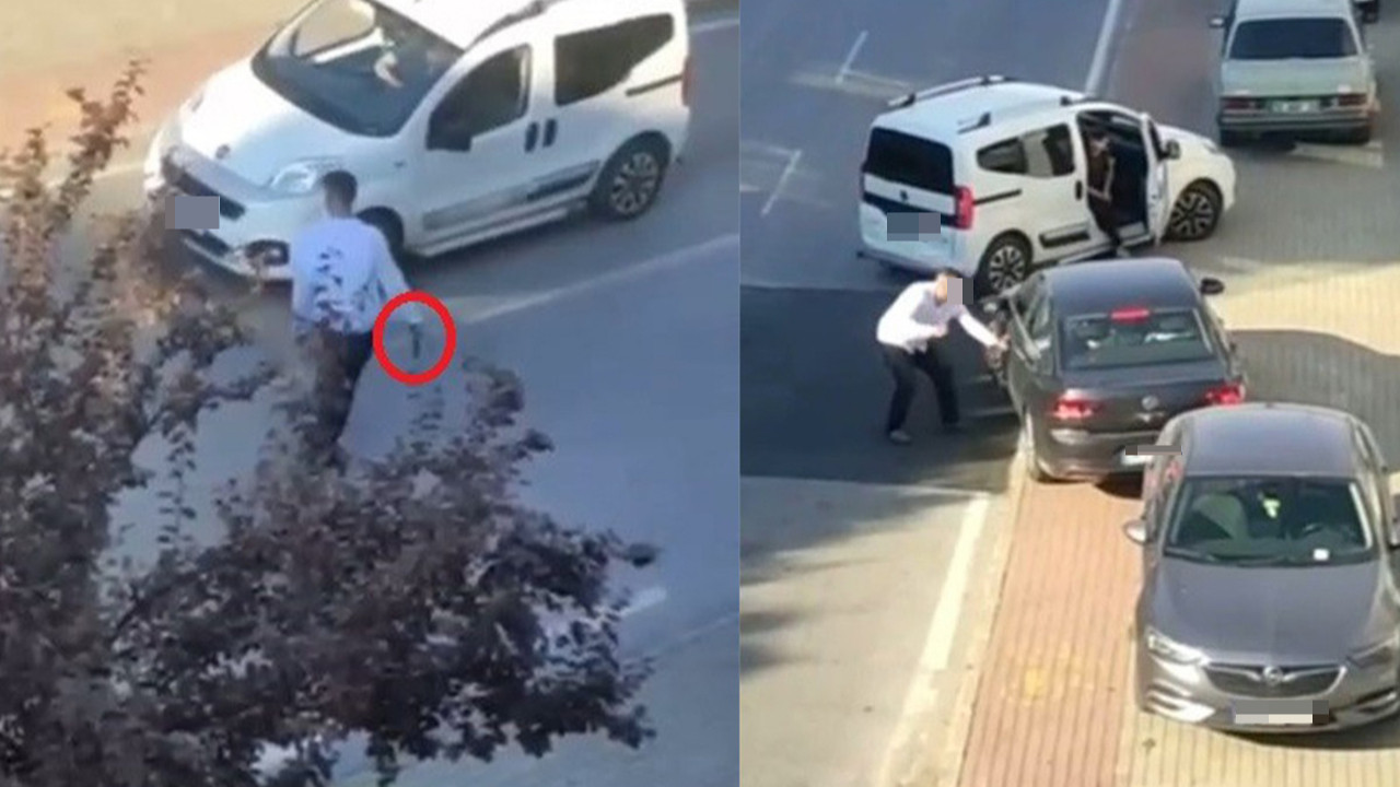 Yol verme kavgasında silahlar konuştu!