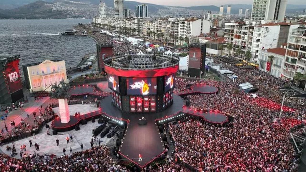 İzmir'de 100.yıl kutlamaları... Helikopterler zeybek oynadı - Resim: 4