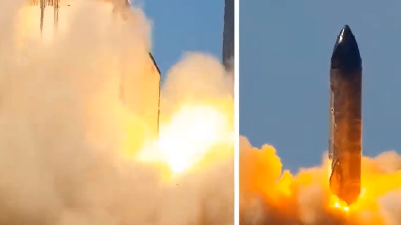 SpaceX'in roket testinde yangın çıktı