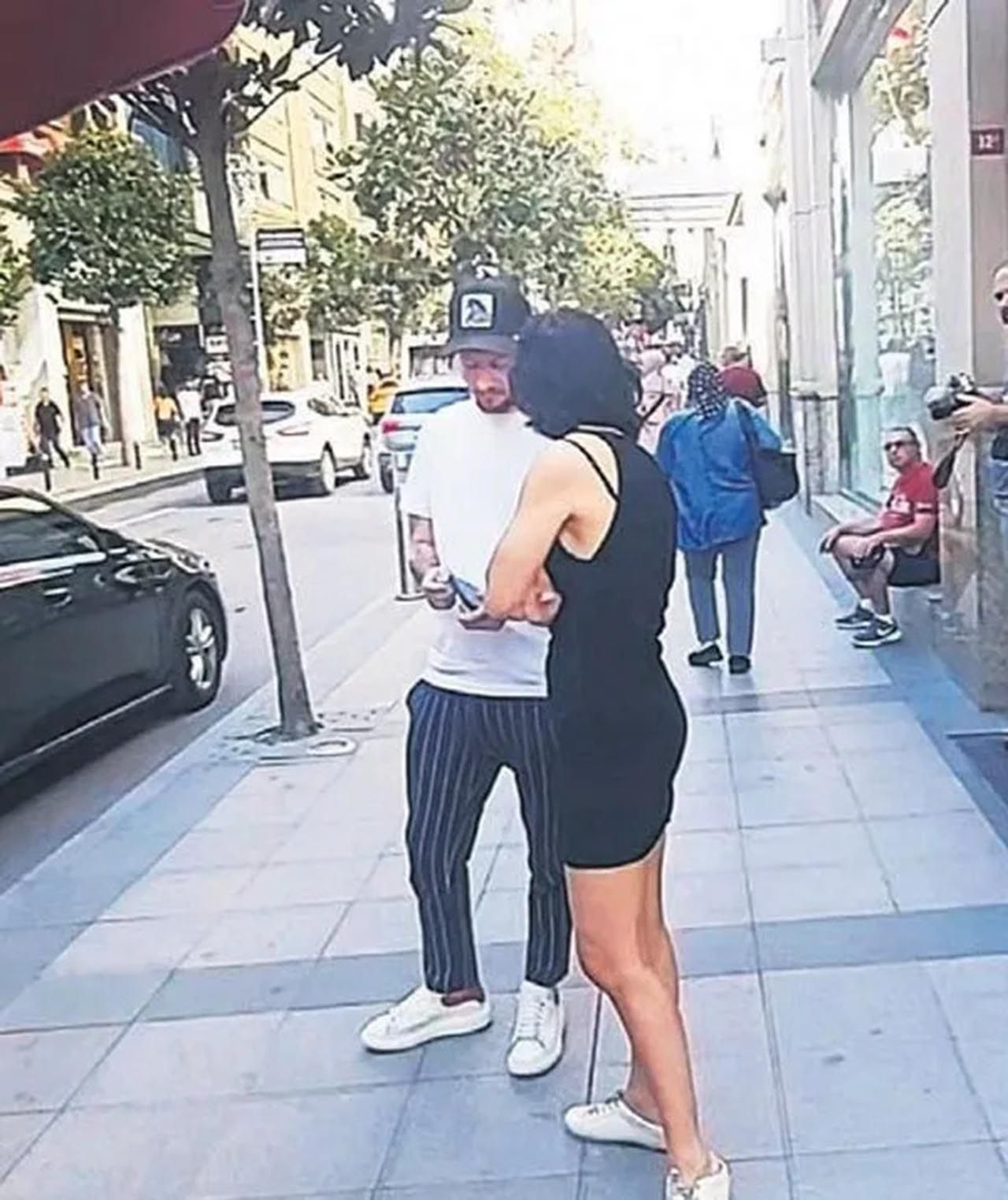 Merve Boluğur sevgilisiyle sokakta kavga etti: ''Yeter artık kes sesini'' - Resim: 2