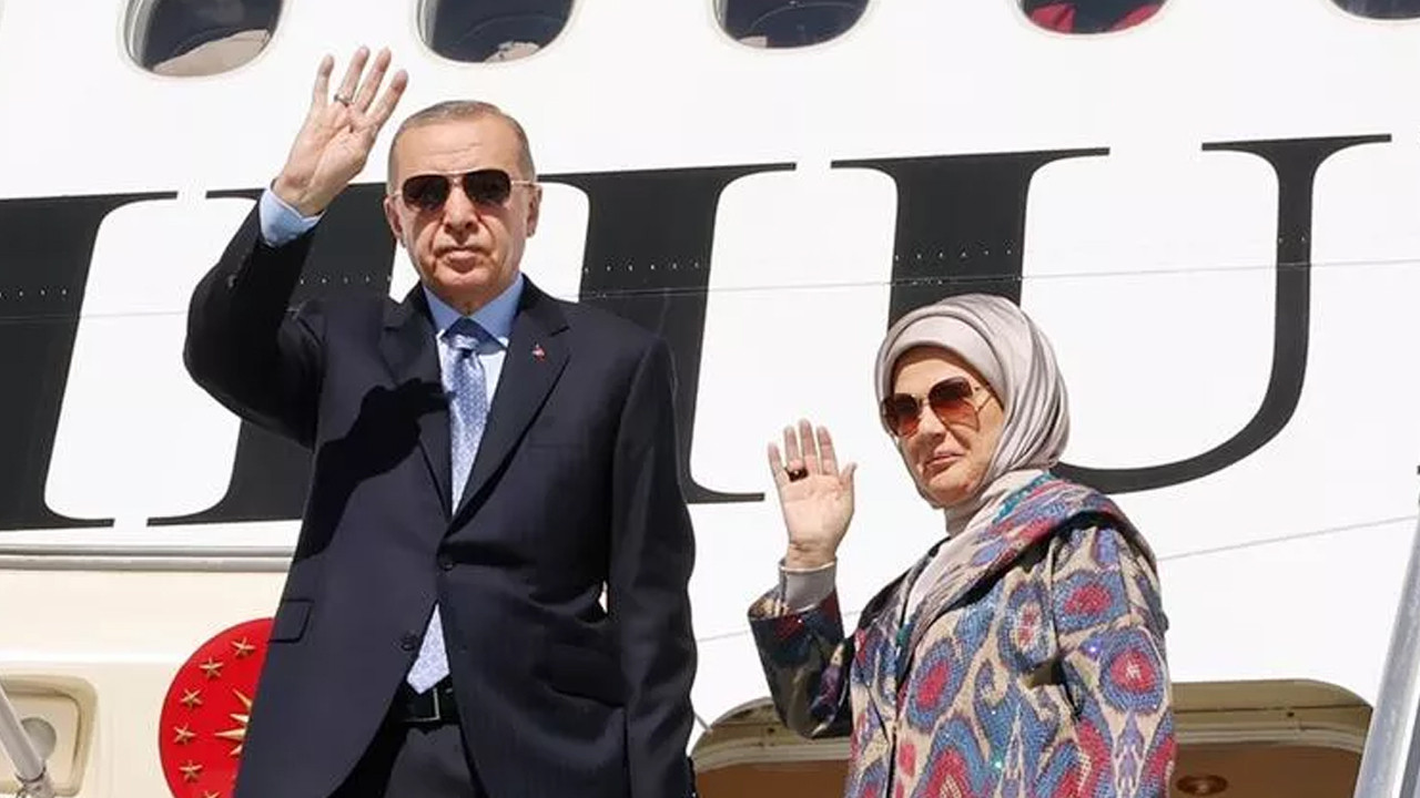Cumhurbaşkanı Erdoğan Şanghay Zirvesi için Özbekistan'da