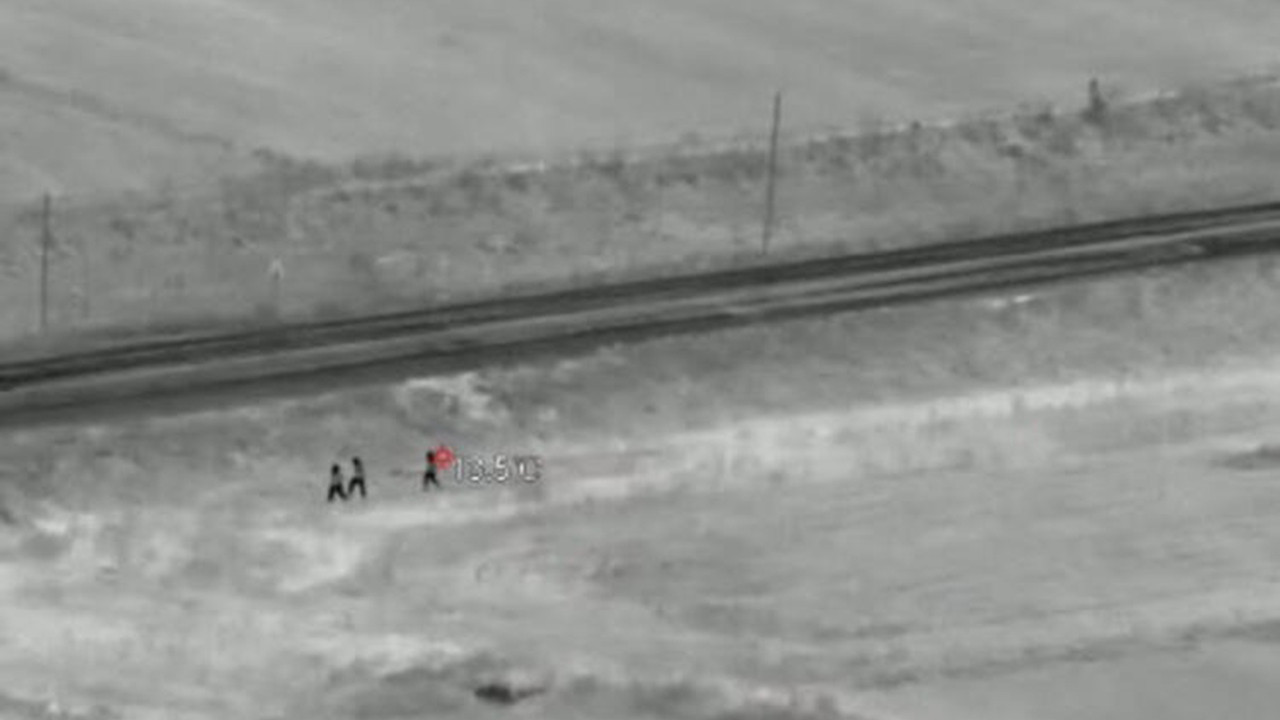 Saldırı hazırlığındaki PKK'lı hainlere operasyon anı kamerada